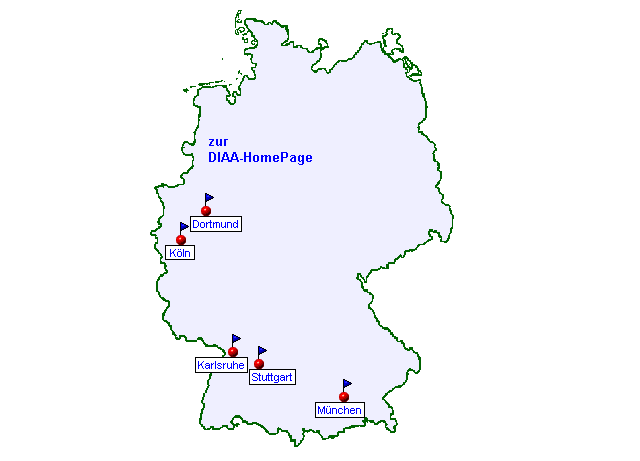 Karte der
DIAA-Kontakt-eMail